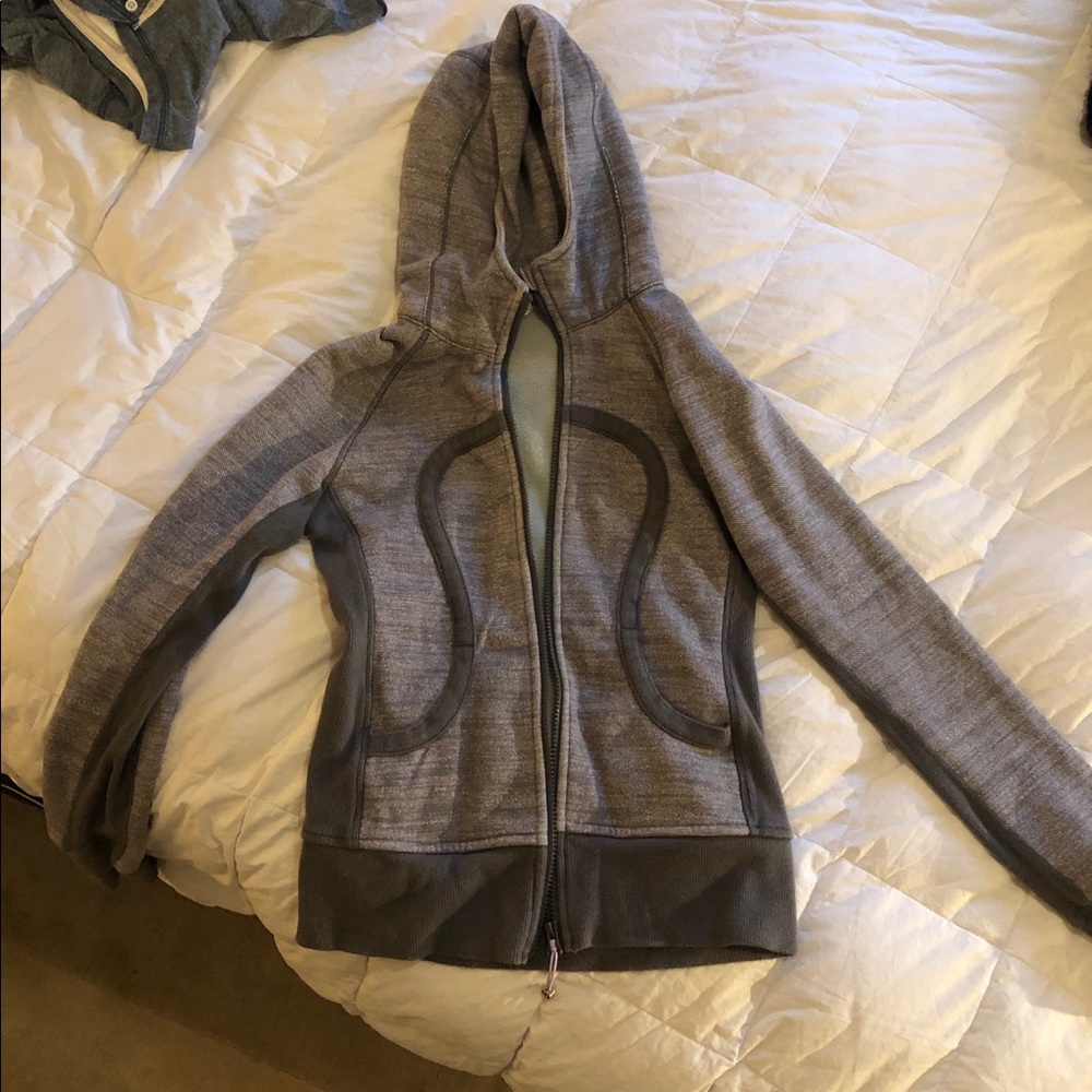 Lululemon Grey Scuba Hoodie